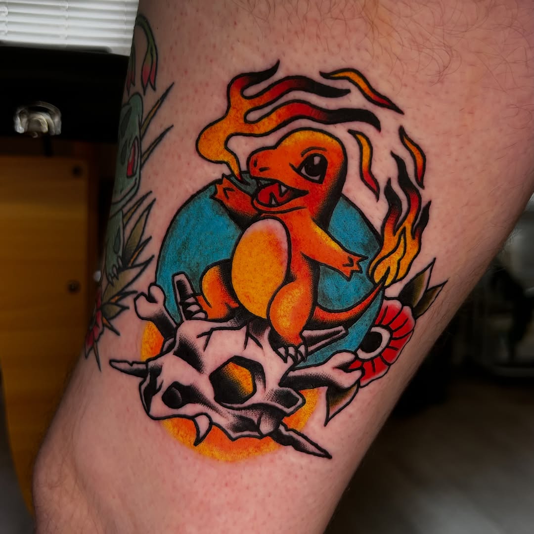 Tattoo by @elijah.breon — american_traditional, new_school