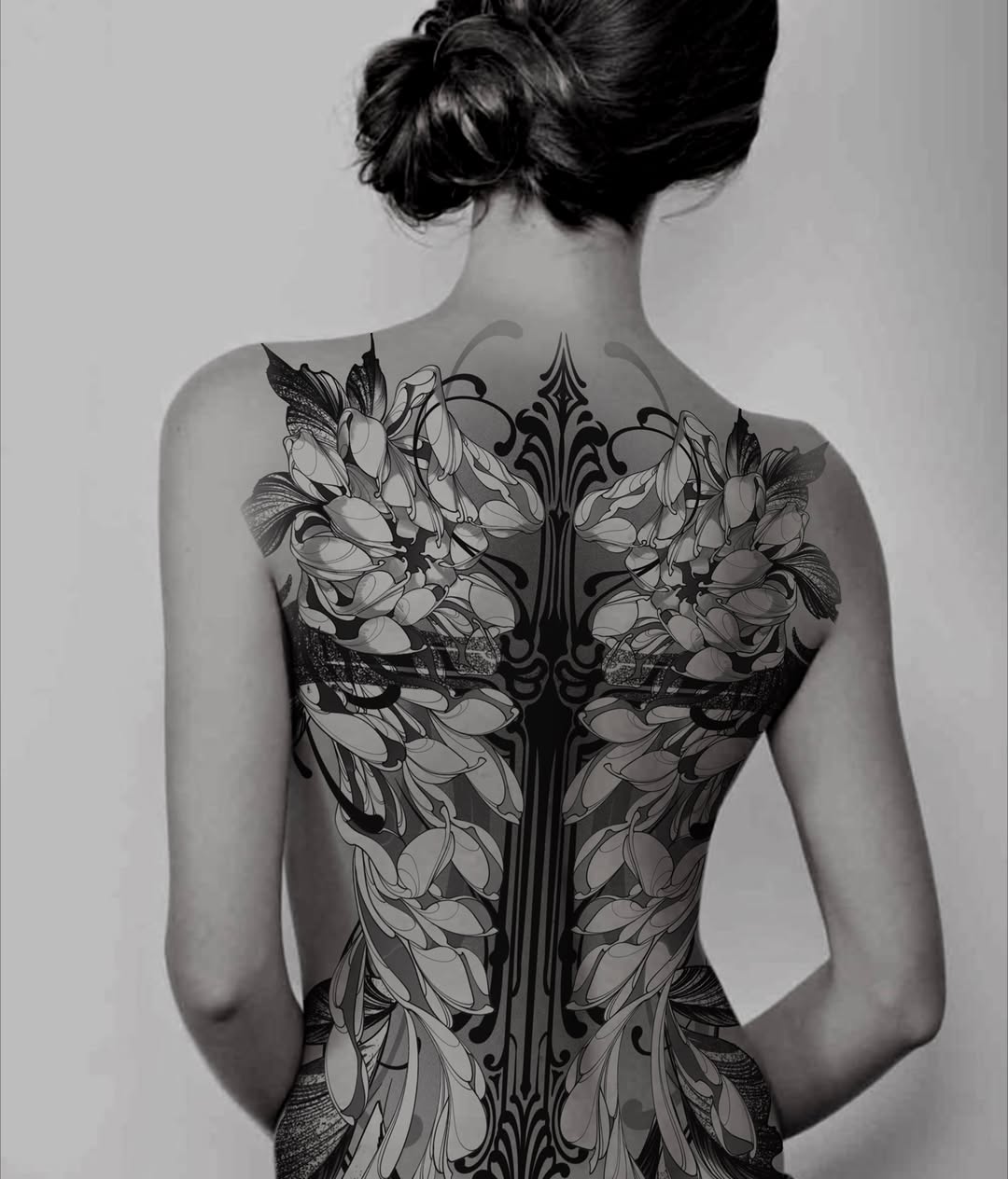 Tattoo by @72_blk — black_and_grey, ornamental