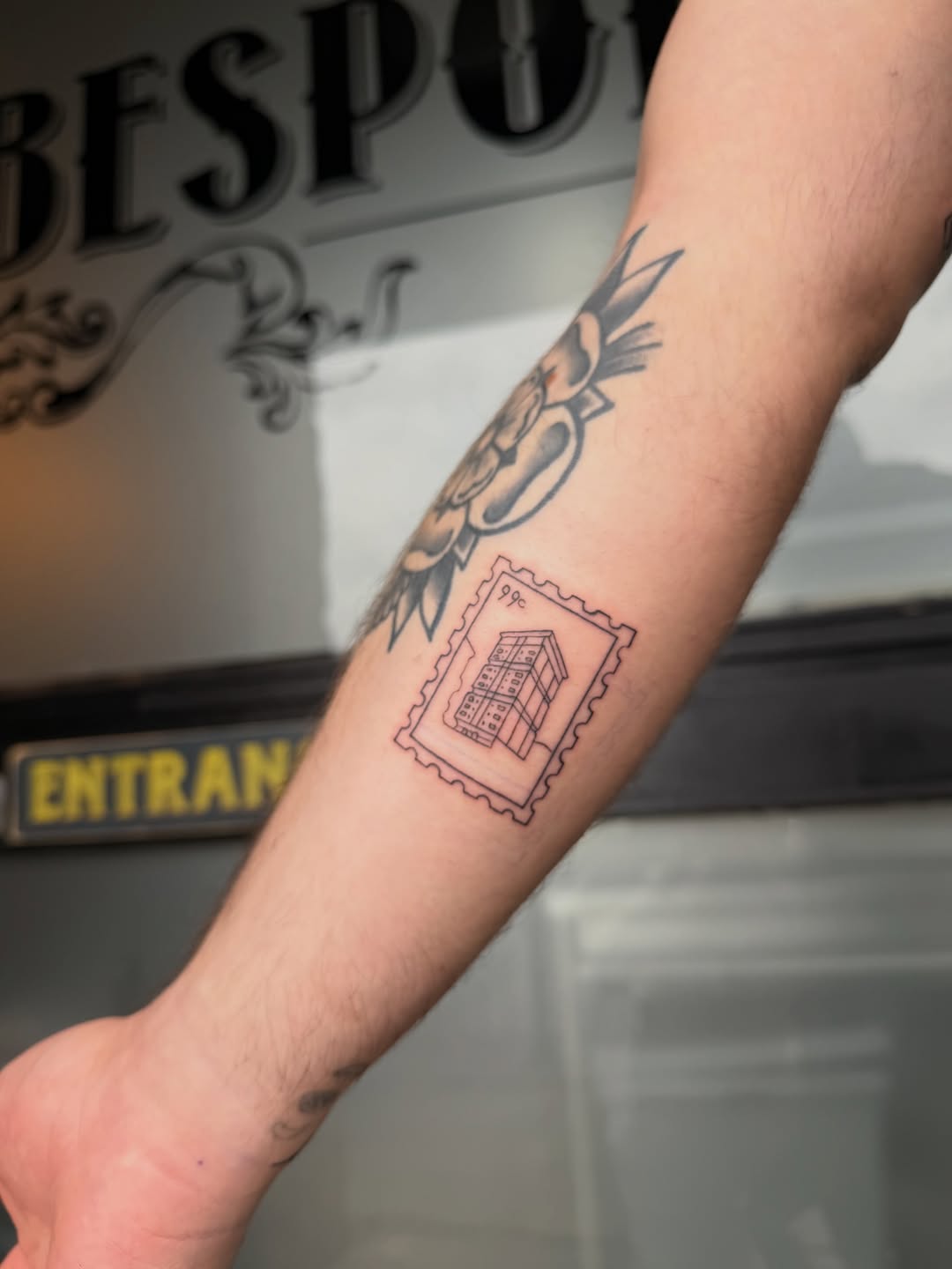 Tattoo by @doingadraw โ fine_line