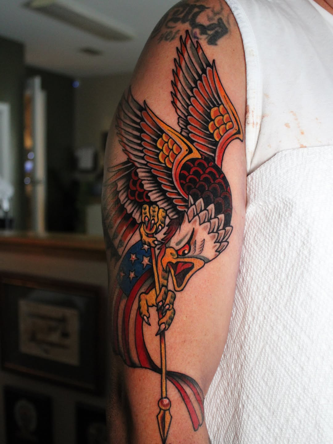 Tattoo by @dylanwalkertattoo — american_traditional