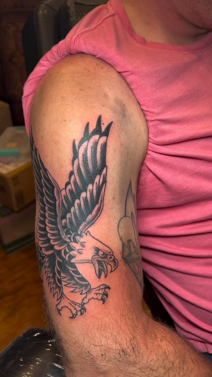 Tattoo by @lexrazor — black_and_grey, realism