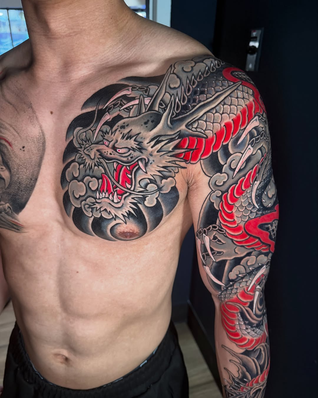 Tattoo by @selimstein — japanese_irezumi, black_and_grey
