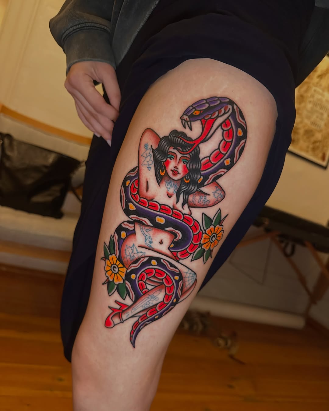 Tattoo by @selimstein — american_traditional