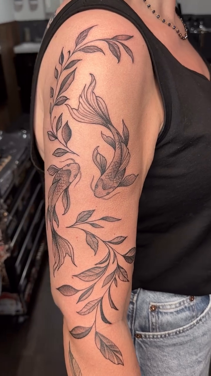 Tattoo by @egorgoltva — fine_line, black_and_grey