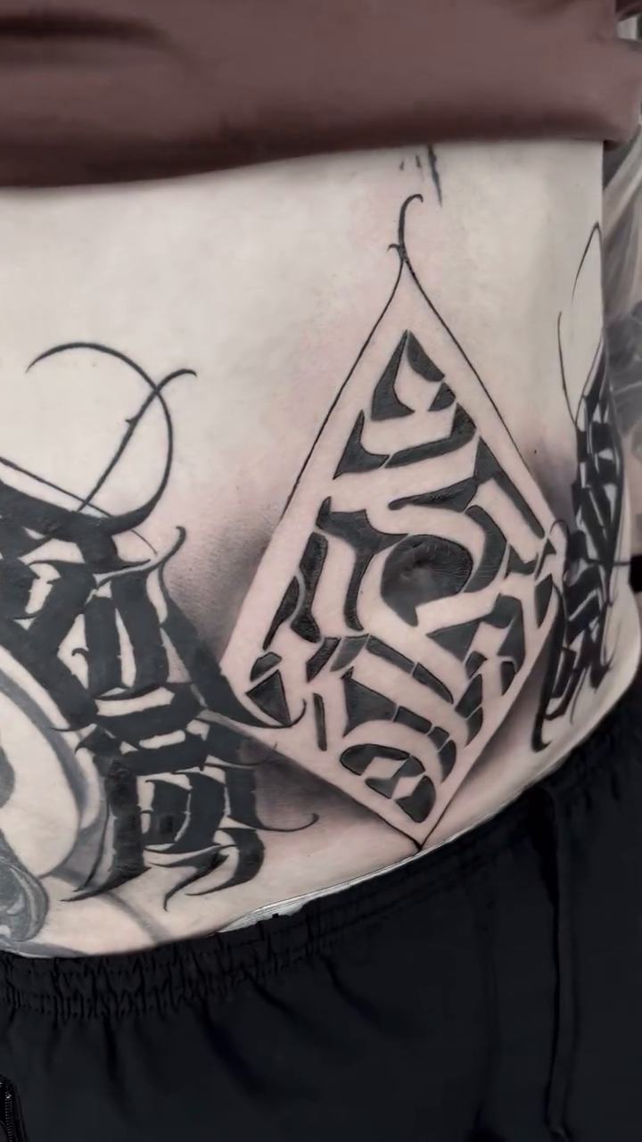 Tattoo by @jozzycamacho — blackwork, geometric