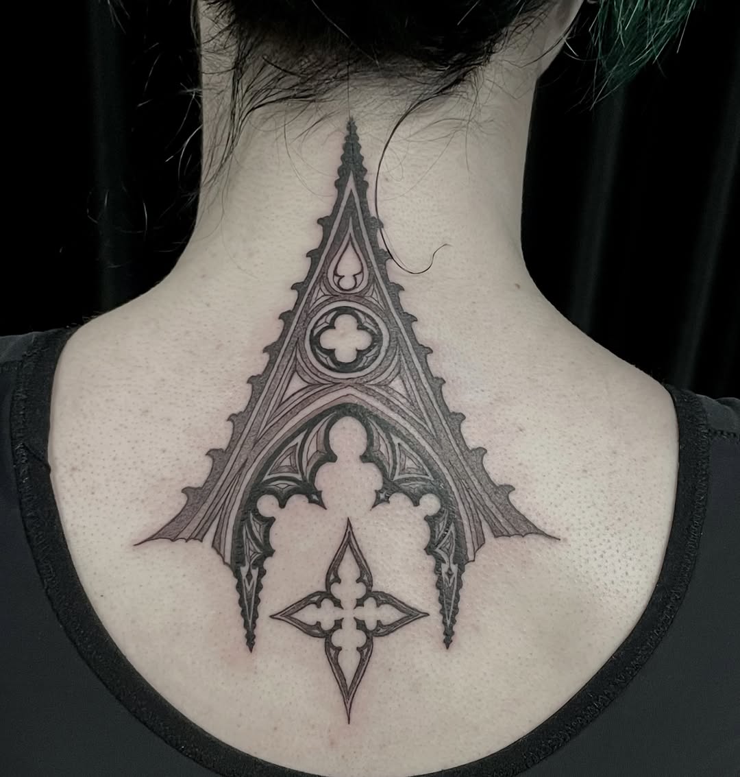 Tattoo by @nosferobtu.tattoo — geometric, ornamental