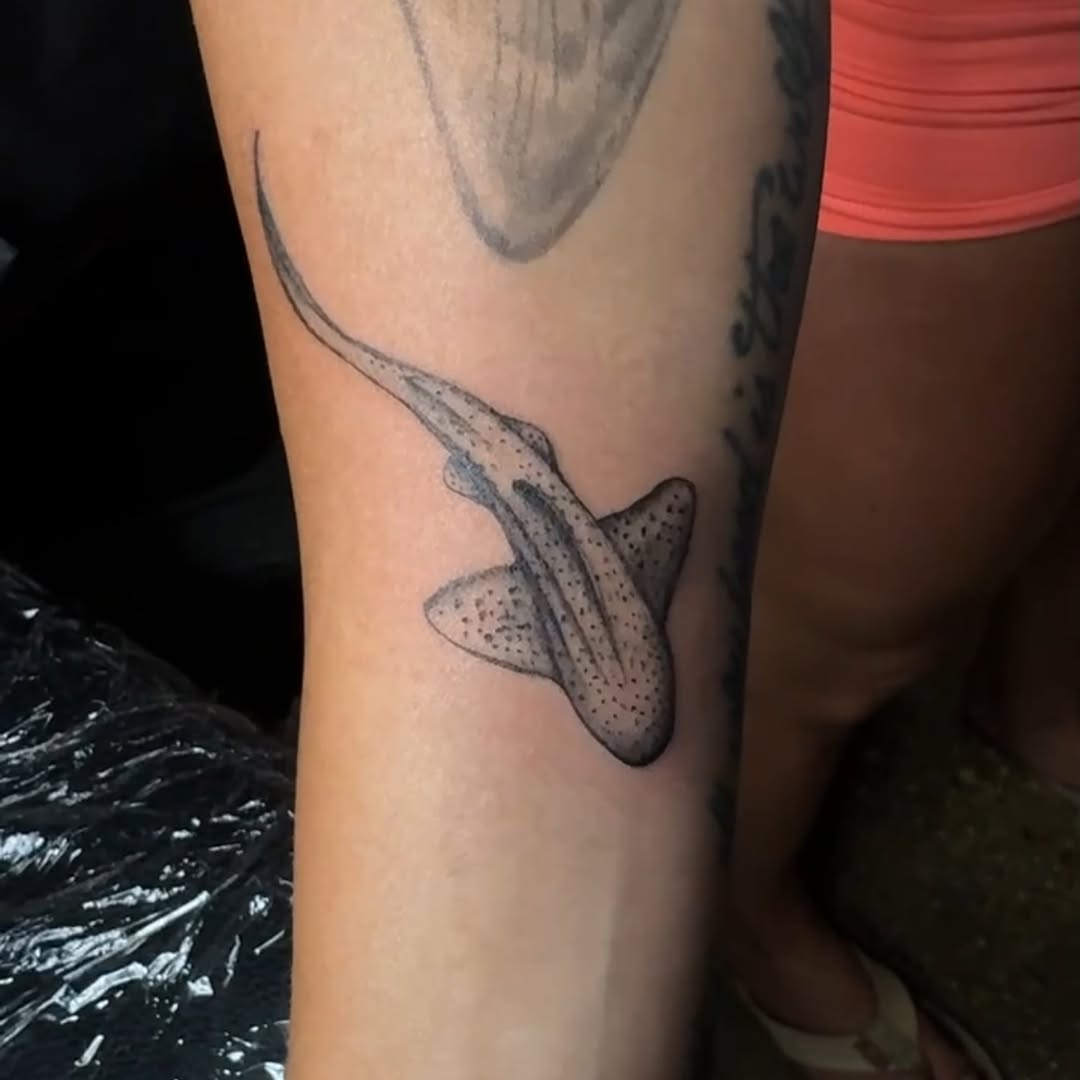 Tattoo by @joshgarte_ โ black_and_grey, dotwork