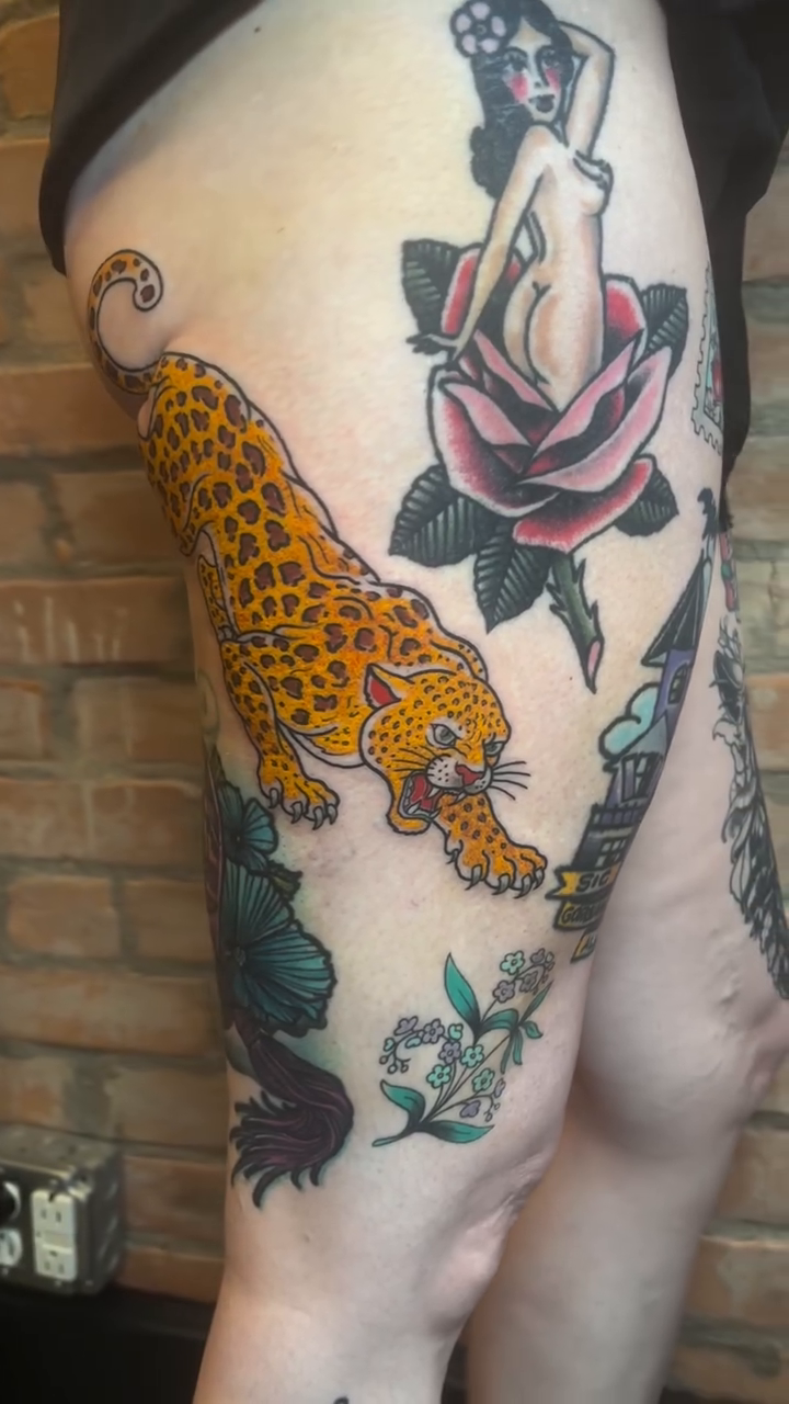 Tattoo by @toddshowdown — american_traditional, neo_traditional