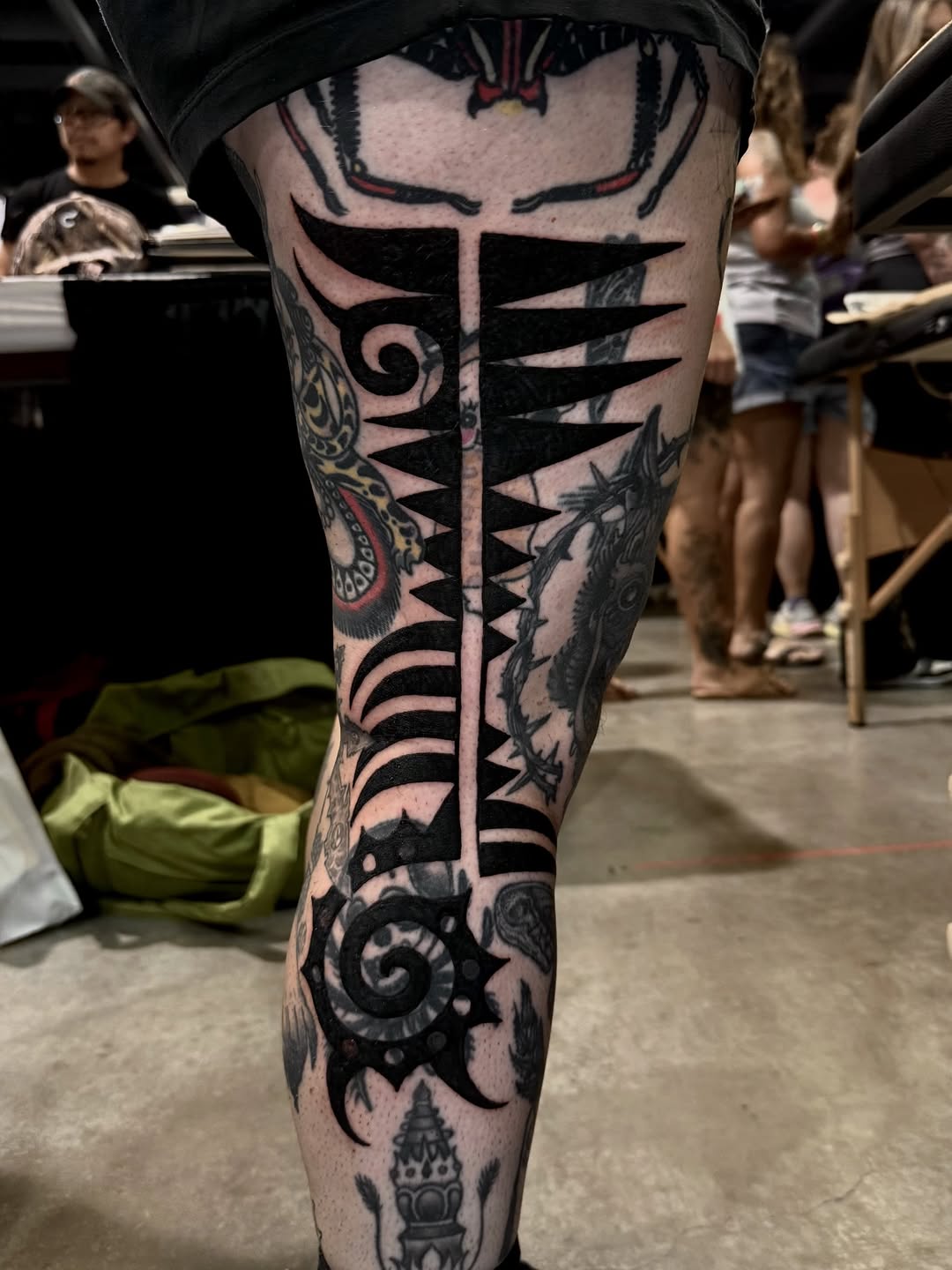 Tattoo by @jacobjamesk β blackwork, ornamental