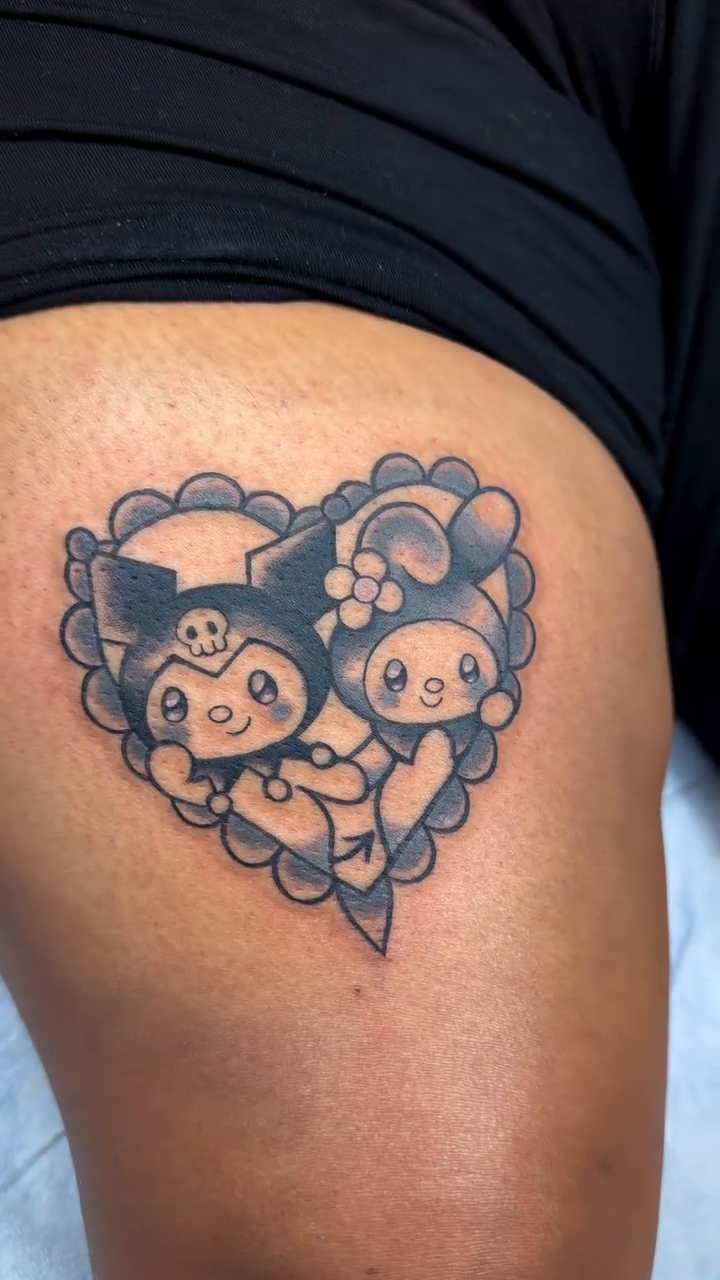 Tattoo by @sammyvanhiggins — american_traditional, neo_traditional