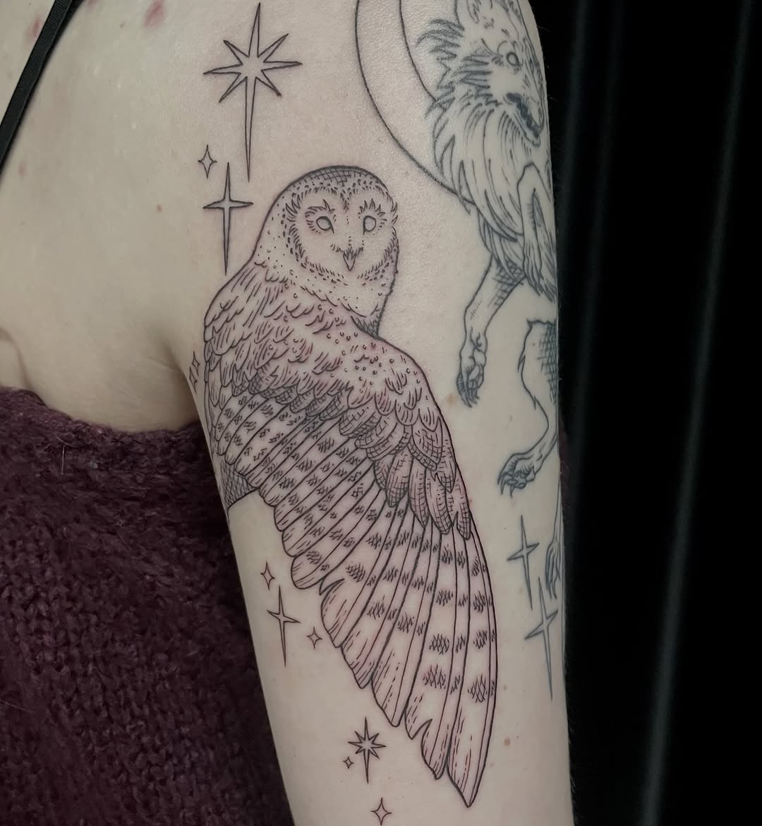 Tattoo by @nosferobtu.tattoo — fine_line, illustrative