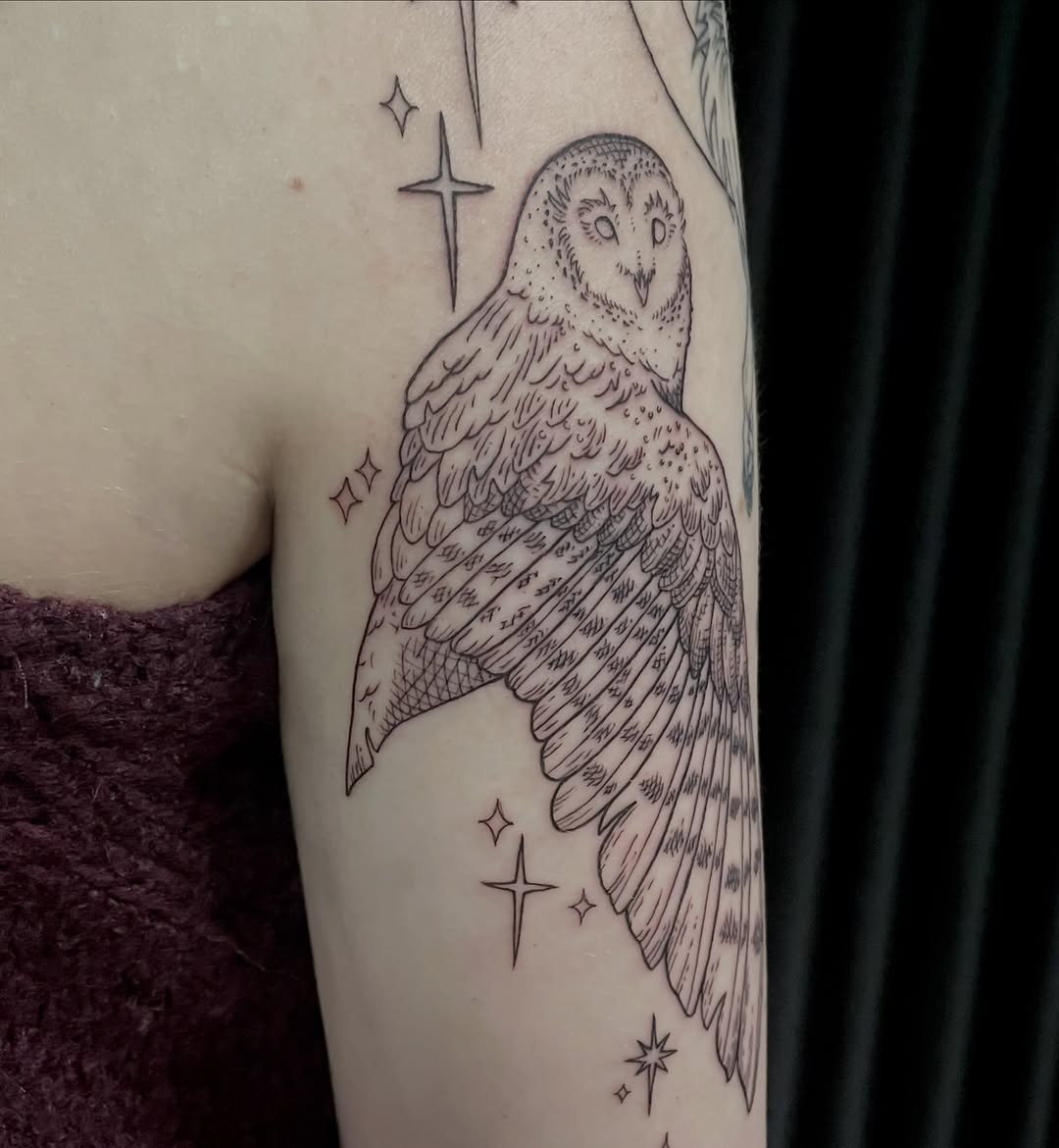 Tattoo by @nosferobtu.tattoo — fine_line, illustrative