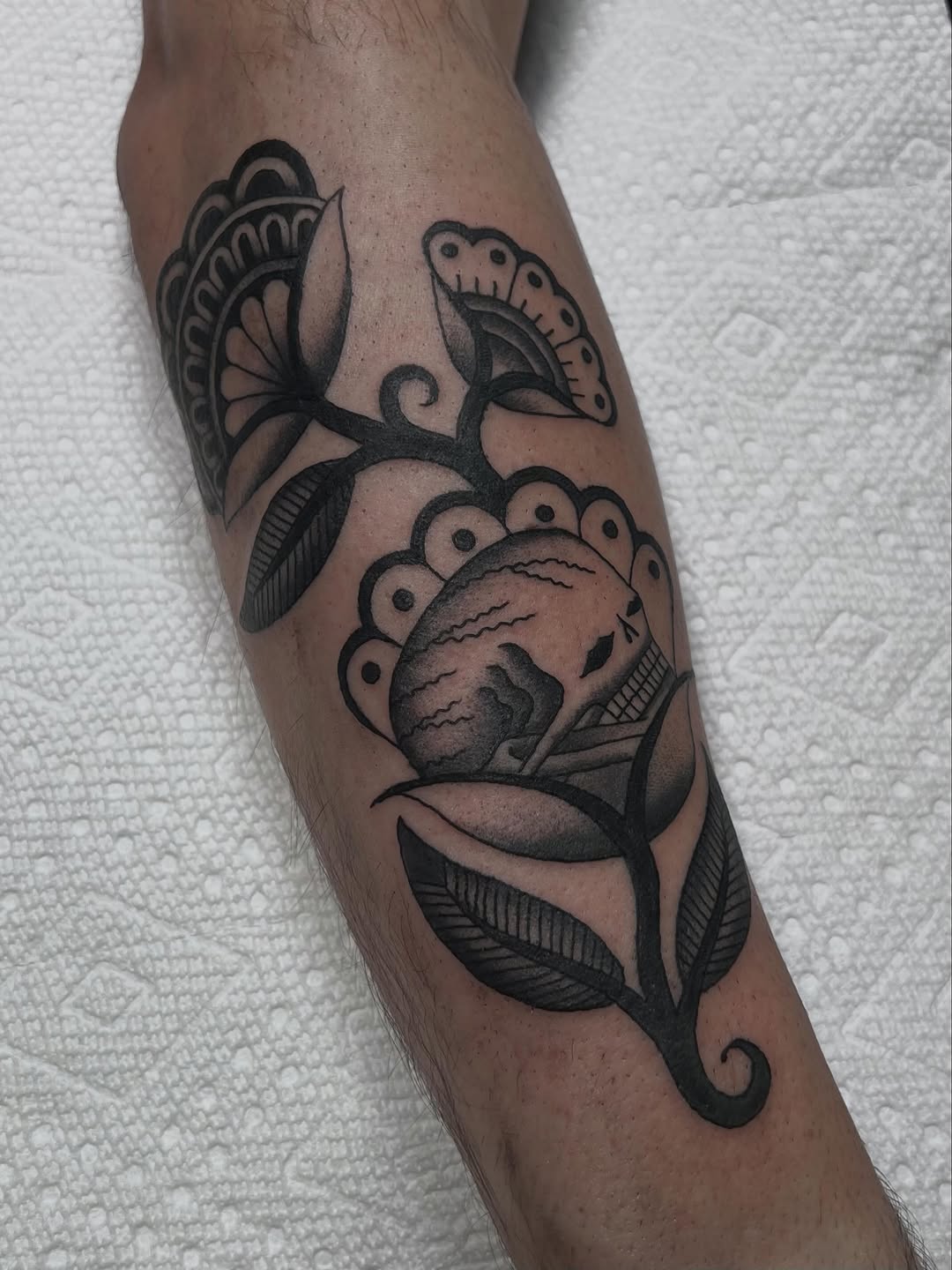 Tattoo by @david_tattselhoff — american_traditional, black_and_grey