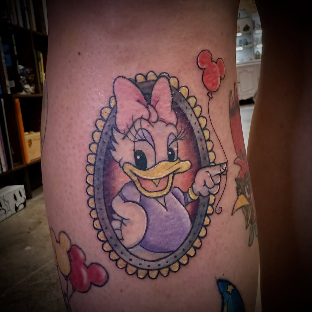 Tattoo by @chrisgraytattoos — new_school, anime