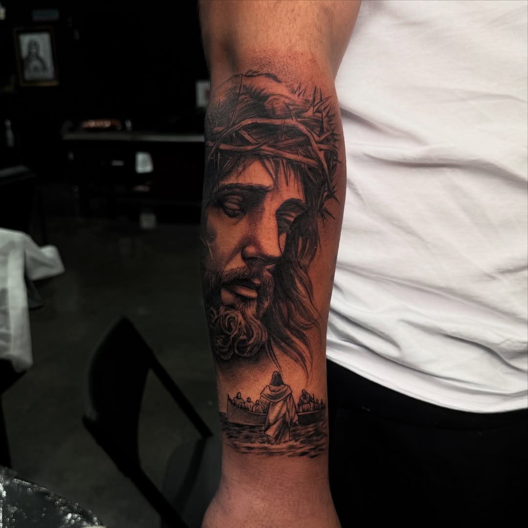 Tattoo by @lujanink — realism, black_and_grey