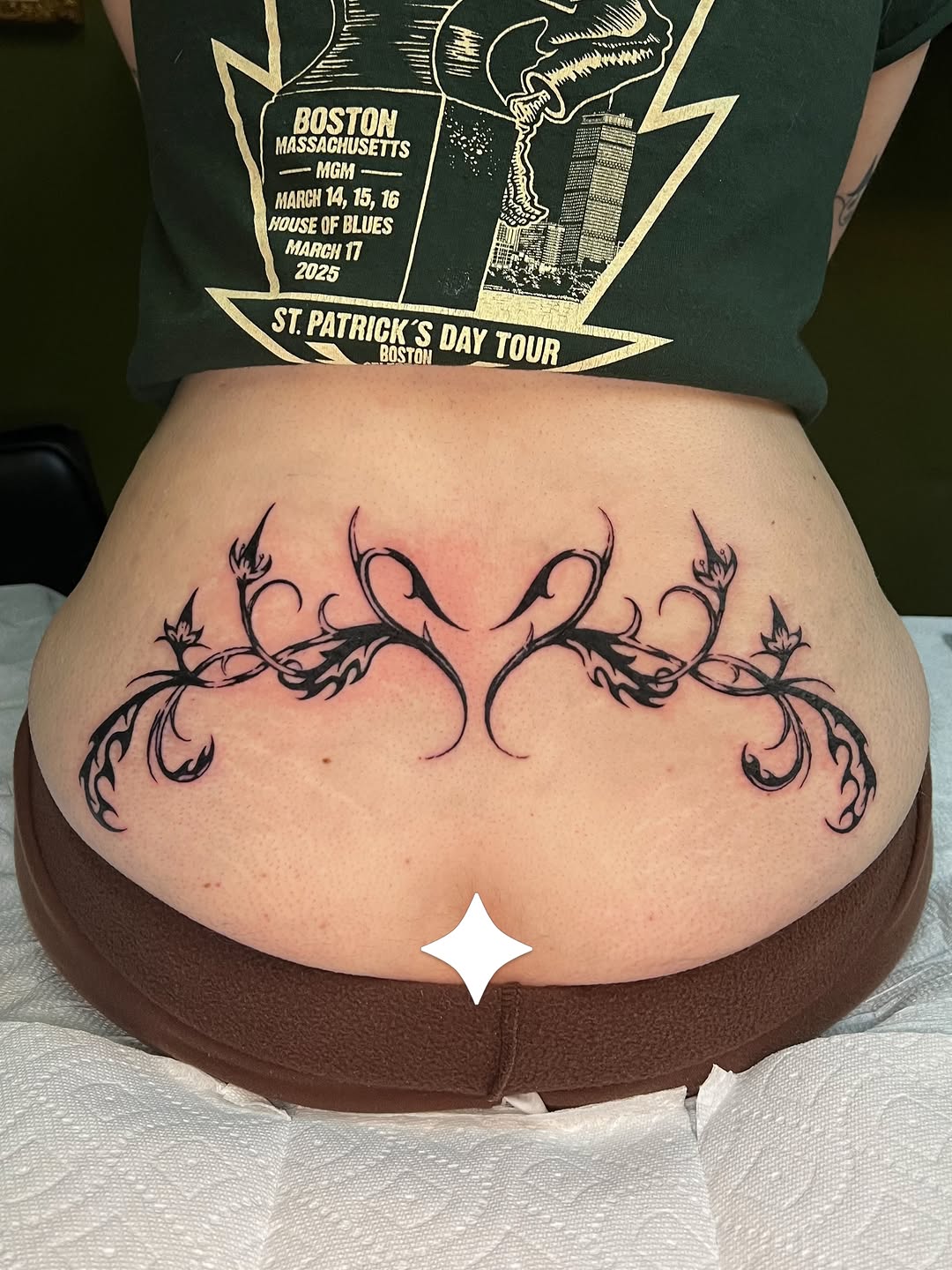 Tattoo by @elvensigils — tribal