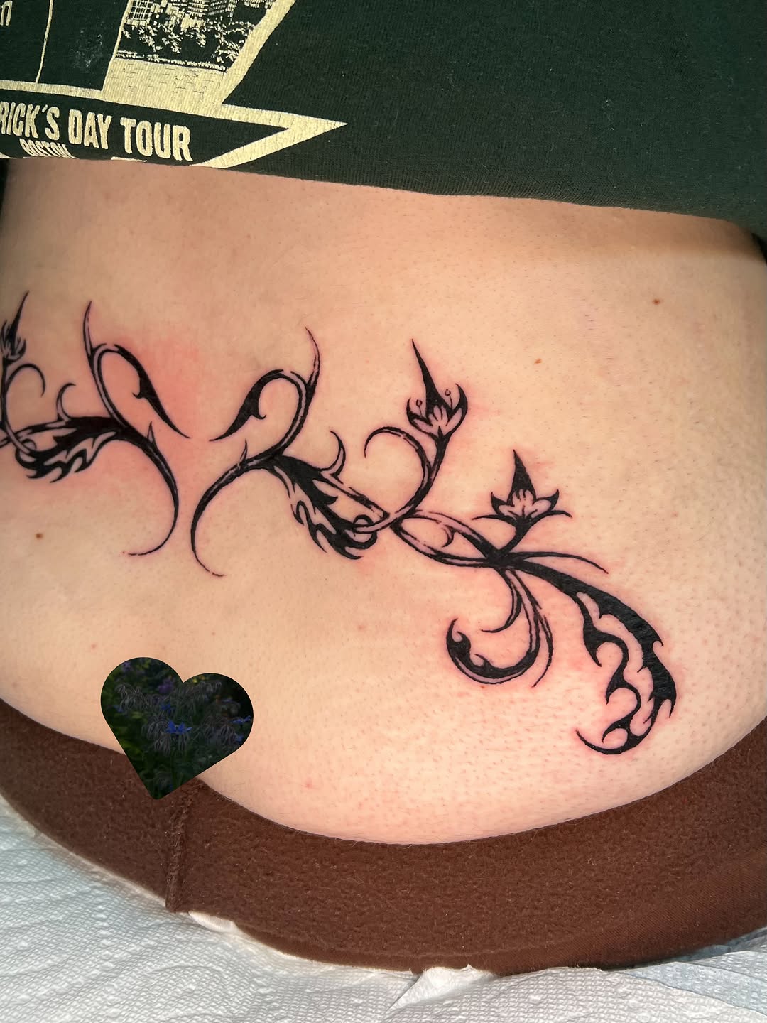 Tattoo by @elvensigils — tribal