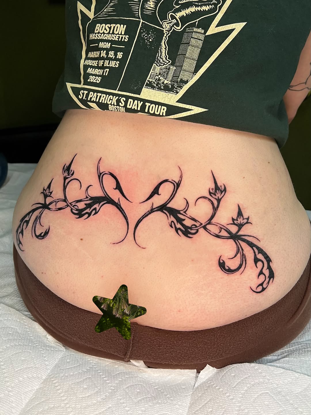 Tattoo by @elvensigils — tribal, blackwork