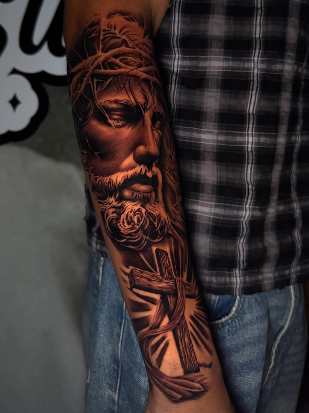 Tattoo by @syitattoos — realism, black_and_grey