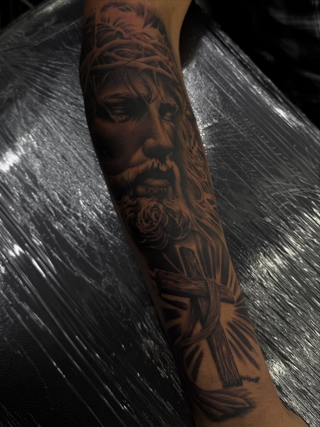 Tattoo by @syitattoos — realism, black_and_grey