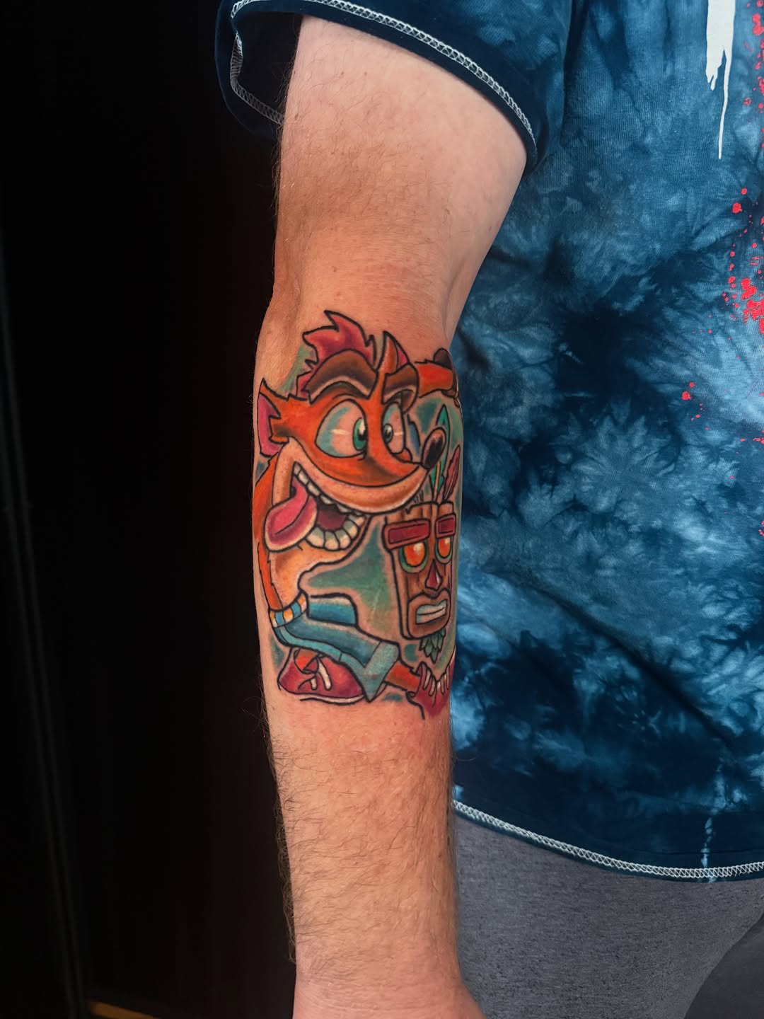Tattoo by @sideshow_artist — new_school, anime