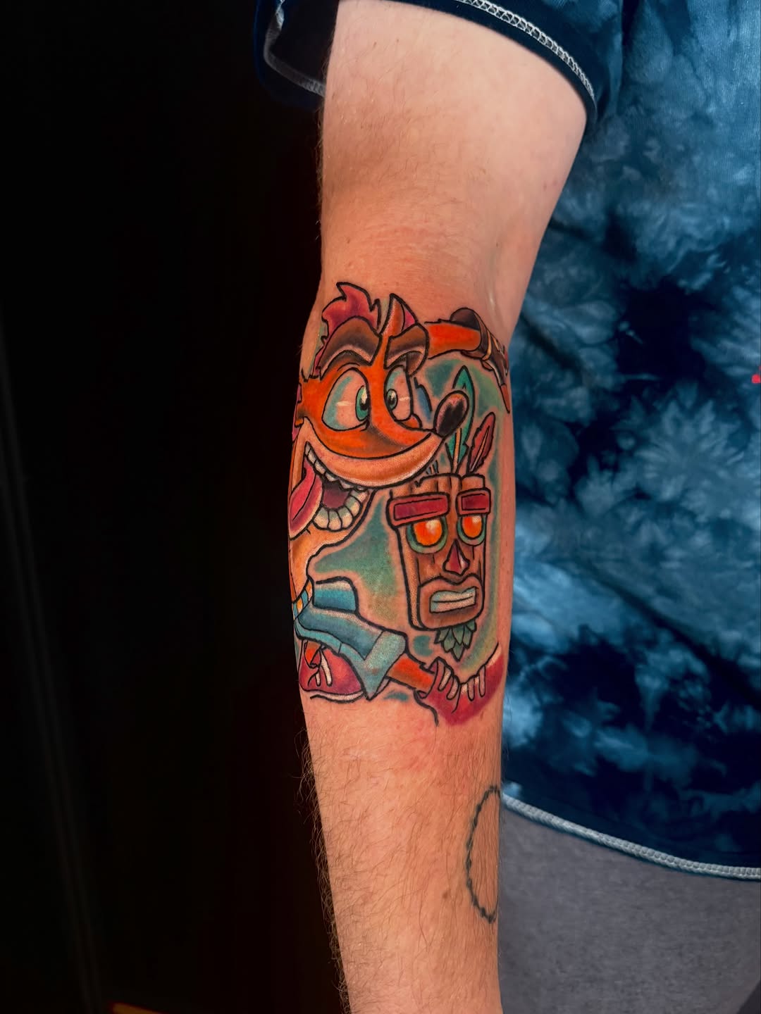 Tattoo by @sideshow_artist — new_school, anime