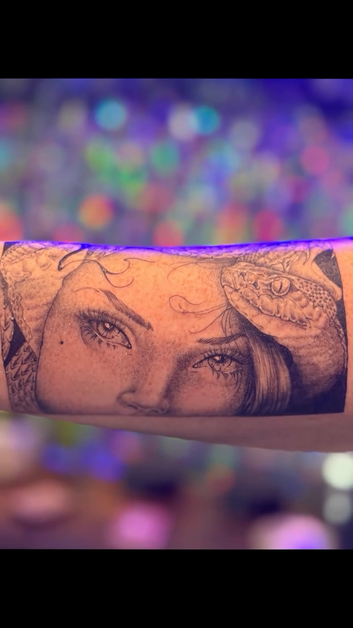 Tattoo by @bambee.tattoos — black_and_grey, realism