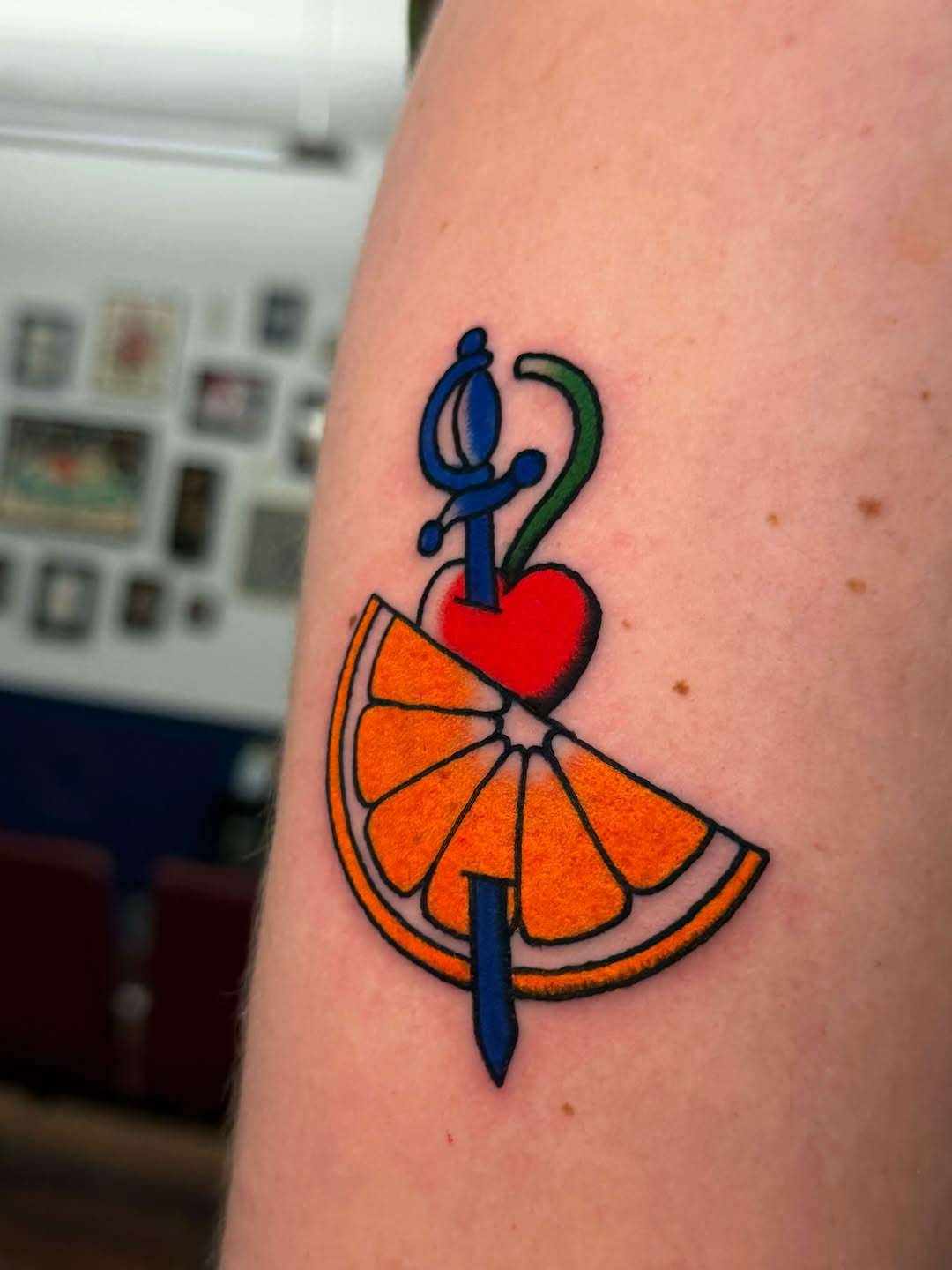 Tattoo by @sweetpeachtattoos — american_traditional