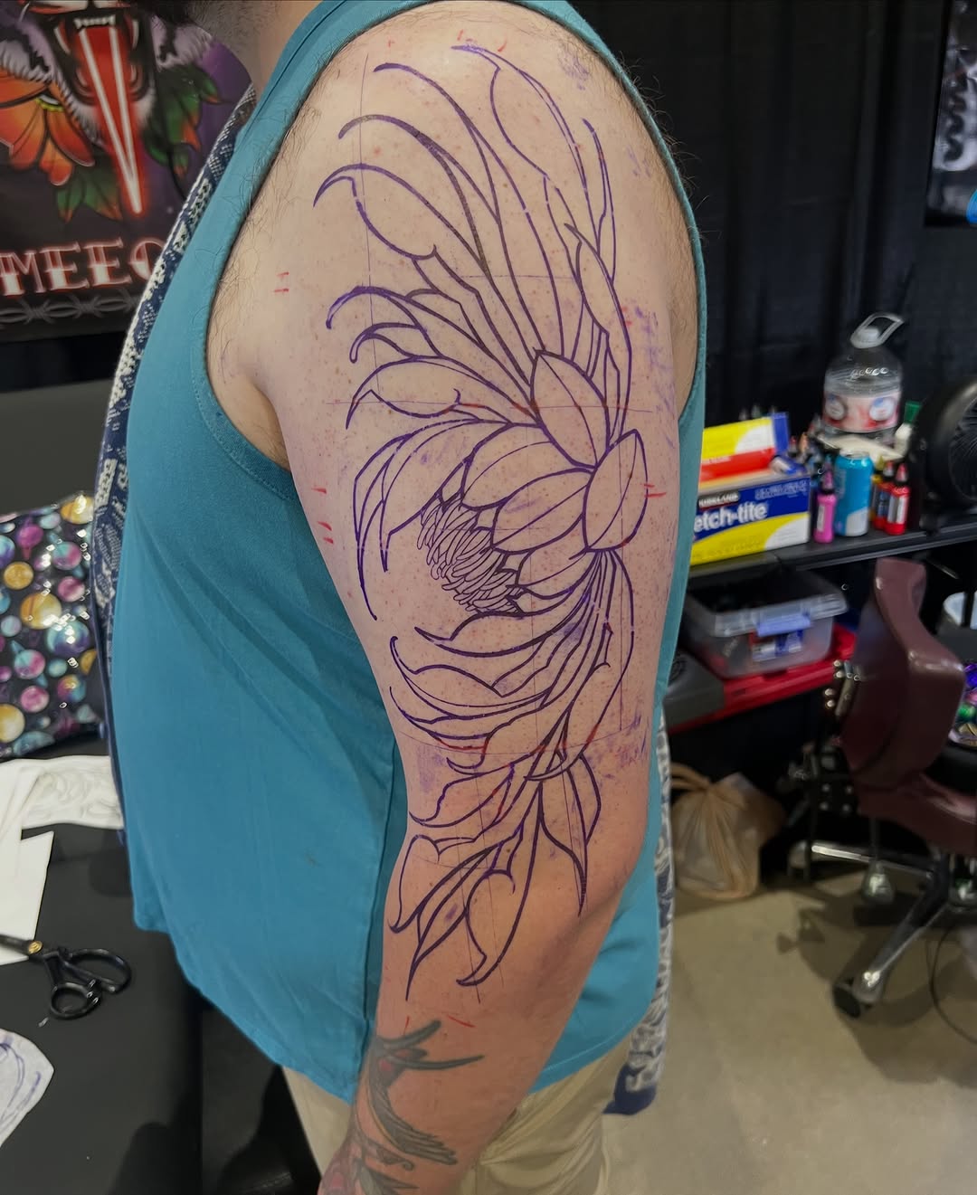 Tattoo by @meech.ink — fine_line