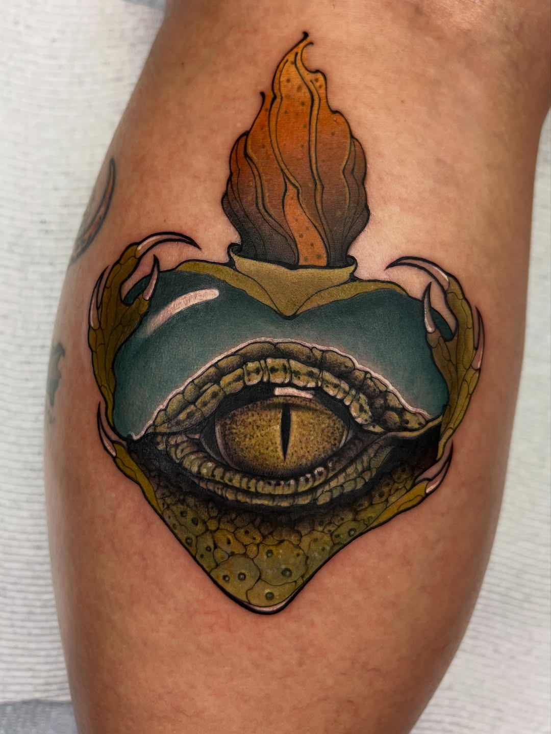 Tattoo by @severinblacktattoo — neo_traditional, realism