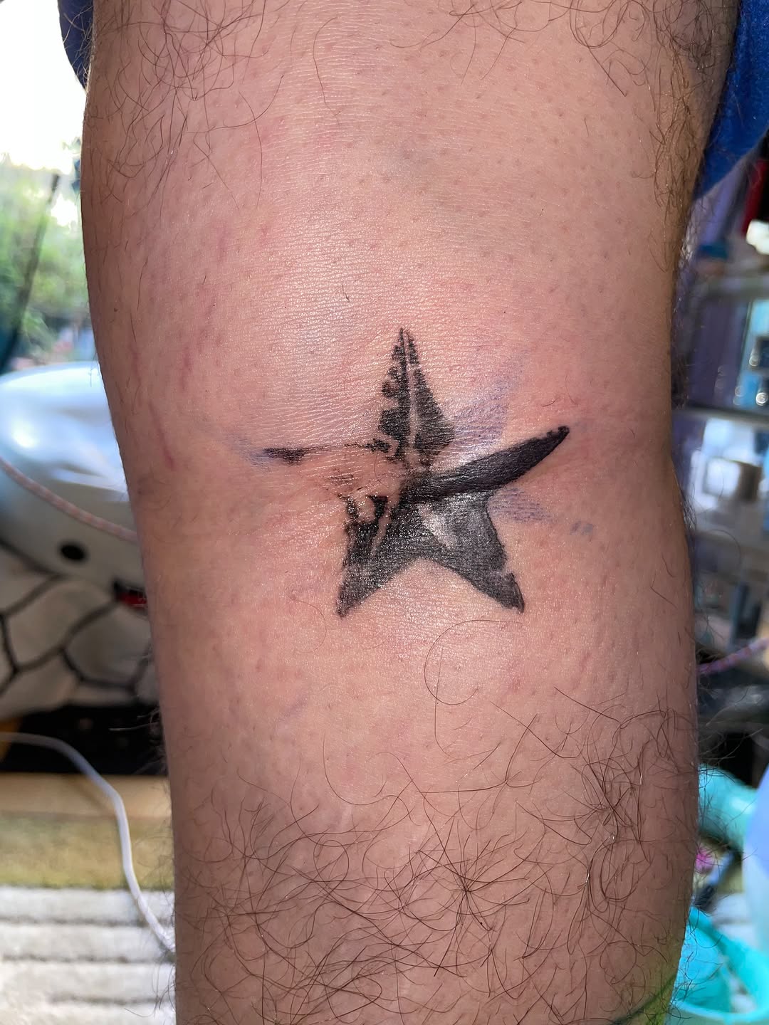 Tattoo by @ghostsartcorner — blackwork, realism