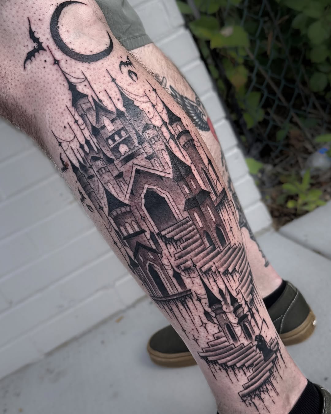 Tattoo by @todoroshetattoos — black_and_grey, dark_realism