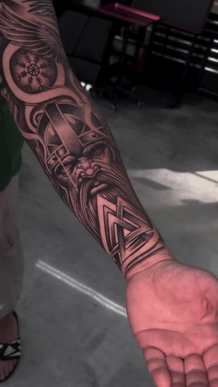 Tattoo by @dallasdiorio — black_and_grey, realism