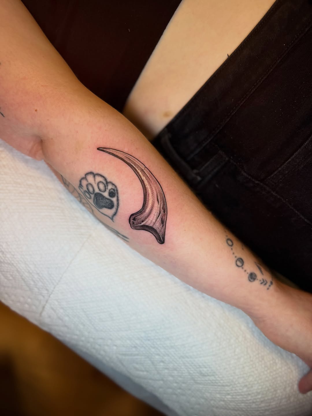 Tattoo by @virginiaswampwitch — realism, black_and_grey