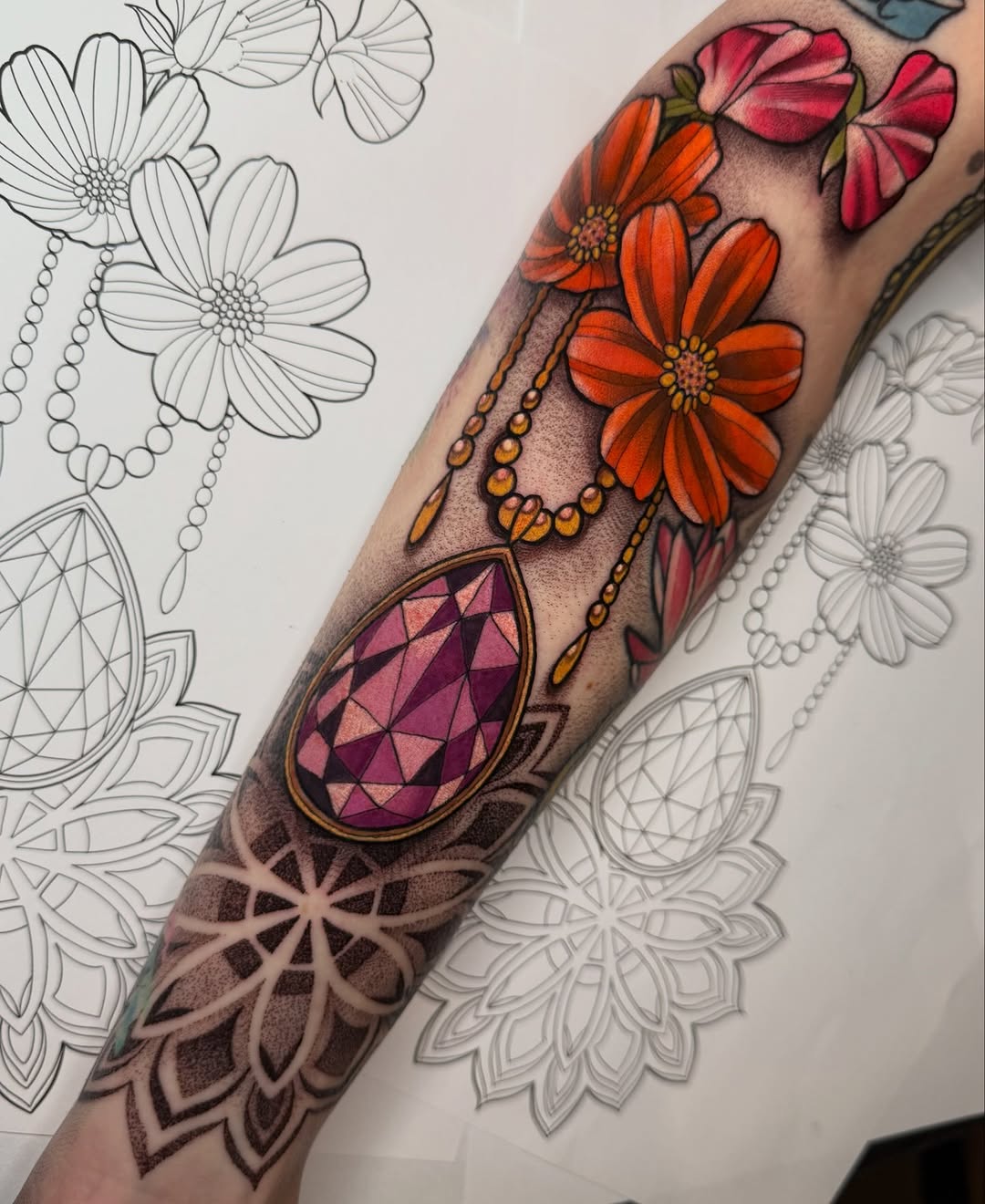 Tattoo by @aislynleigh — neo_traditional, realism