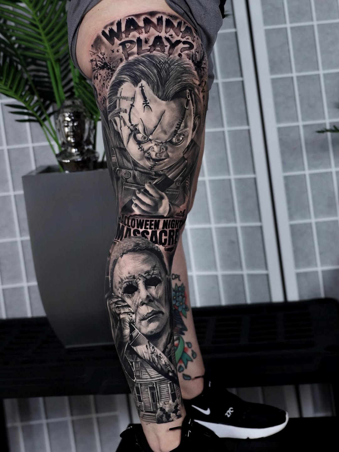 Tattoo by @tonyfranktattoos — realism, black_and_grey