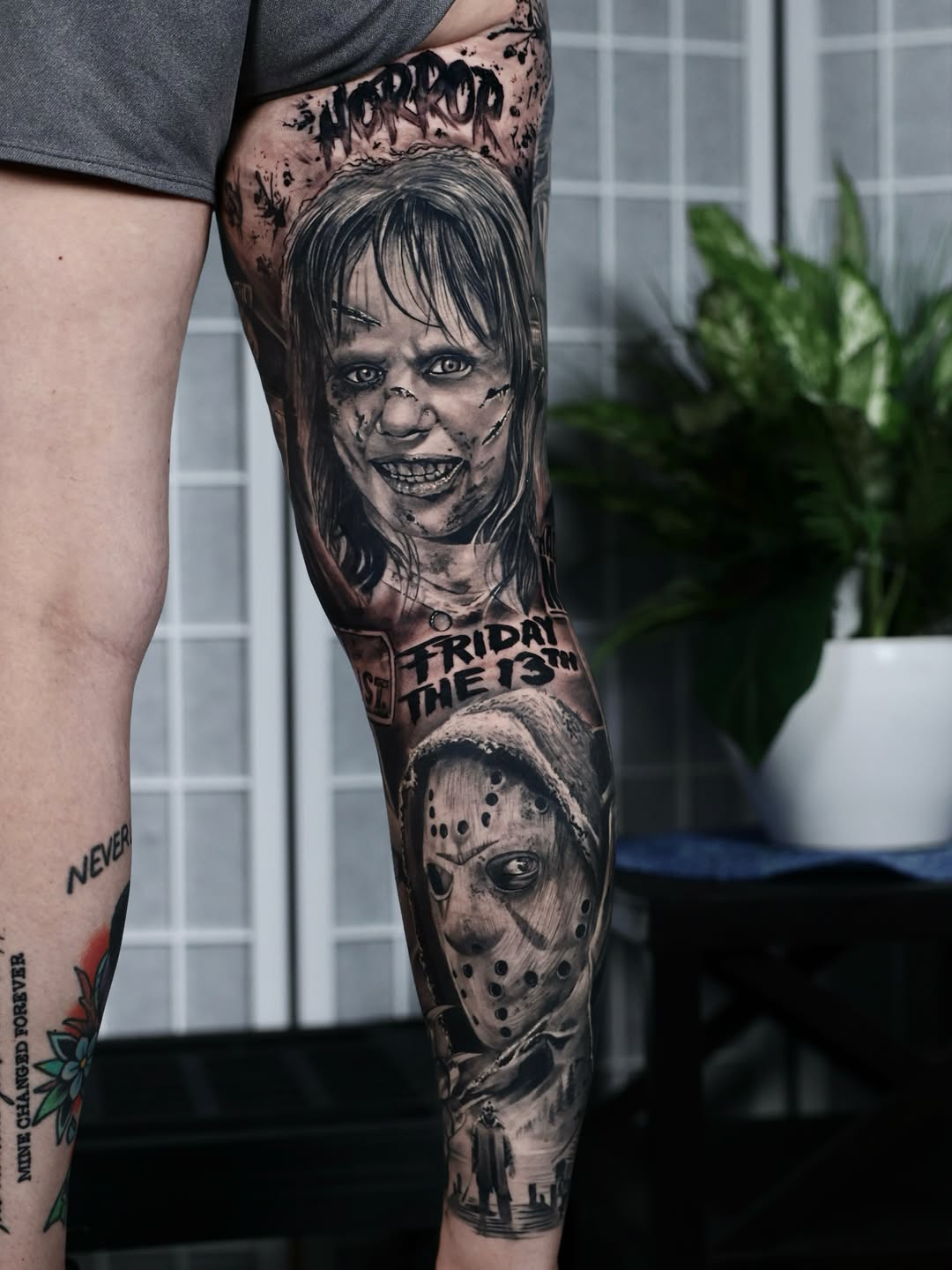 Tattoo by @tonyfranktattoos — realism, dark_realism