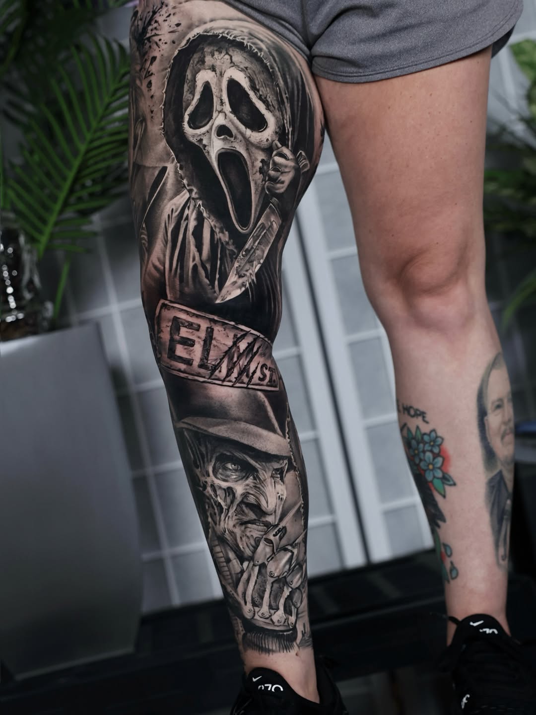 Tattoo by @tonyfranktattoos — realism, dark_realism