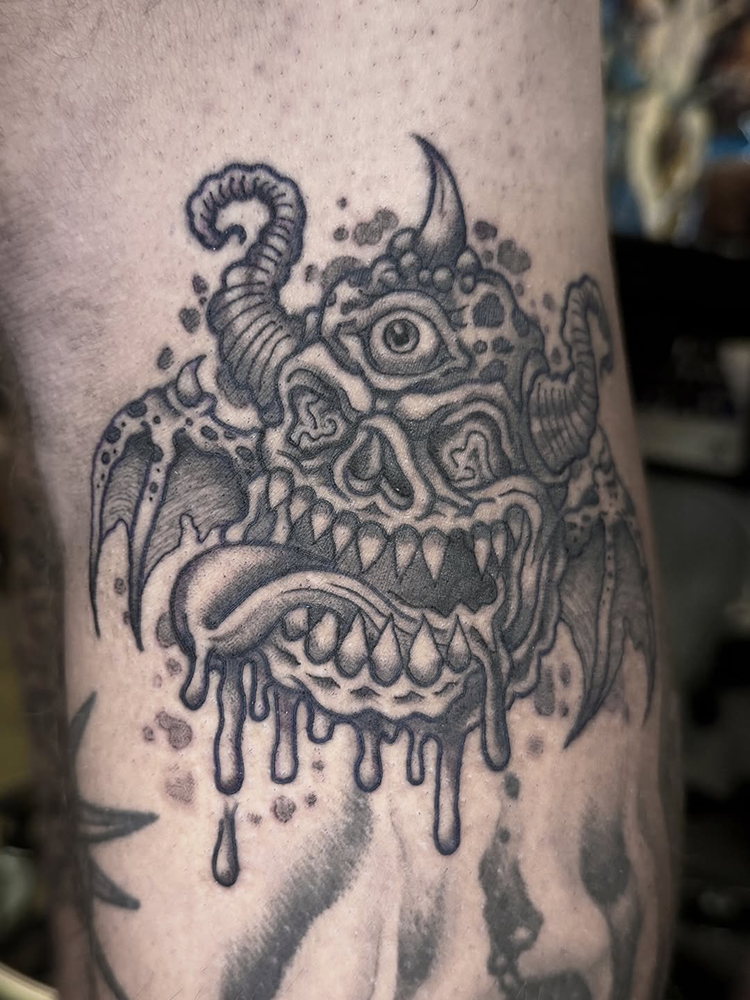 Tattoo by @tattoosbybrooks — new_school, dark_realism