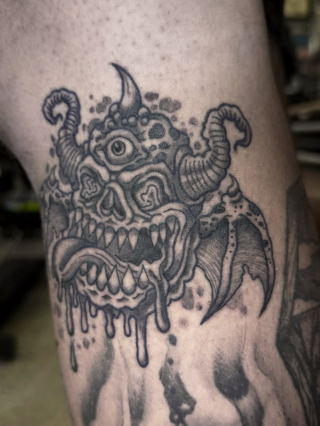 Tattoo by @tattoosbybrooks — new_school, dark_realism