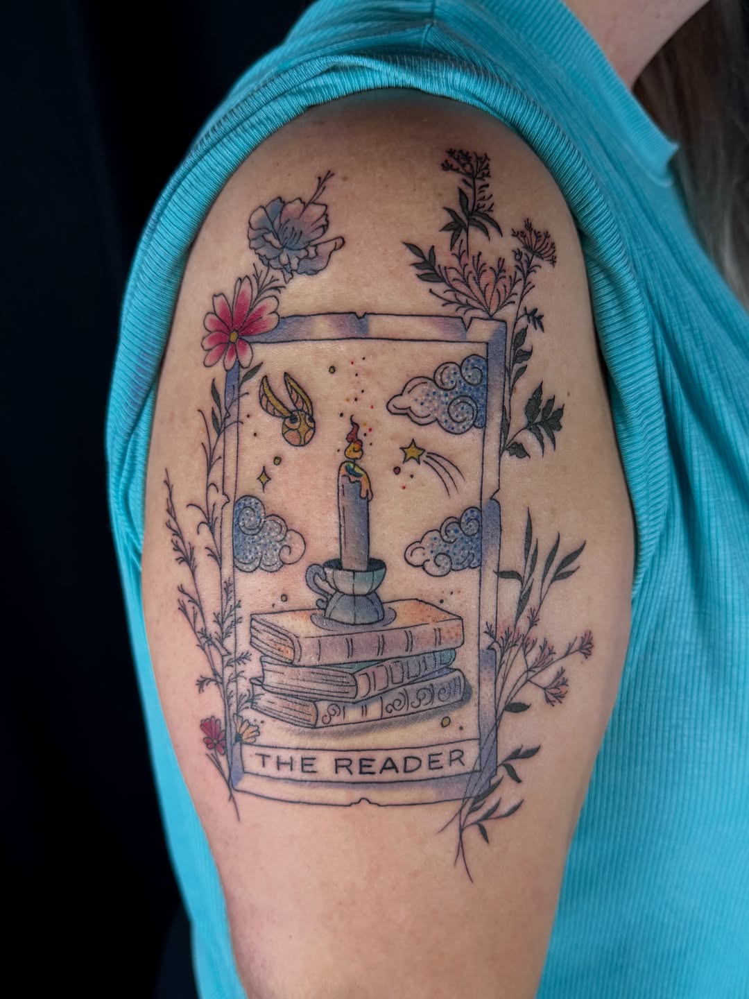 Tattoo by @kaliirisart — fine_line, illustrative