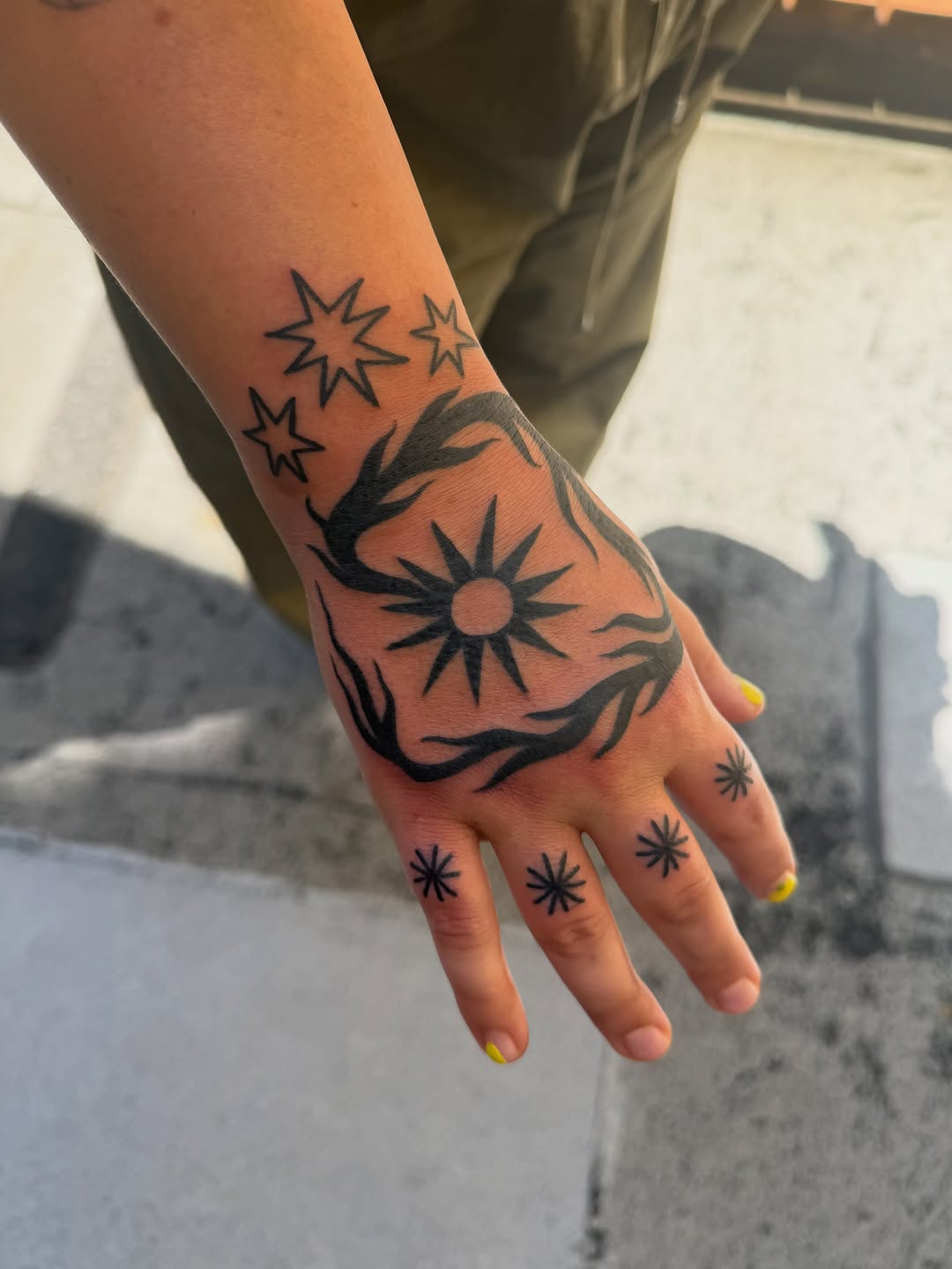 Tattoo by @maneefriday — blackwork, fine_line