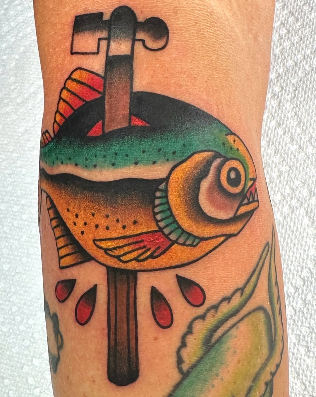 Tattoo by @piratewizardtattoo — american_traditional