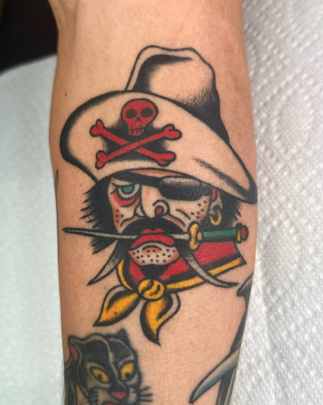 Tattoo by @piratewizardtattoo — american_traditional