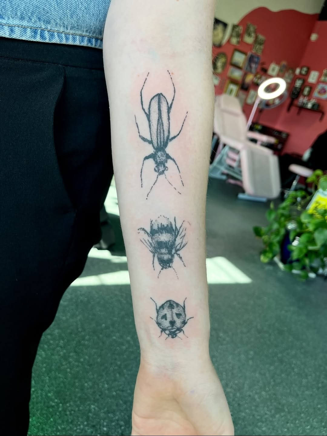 Tattoo by @inkedcherub — fine_line, dotwork