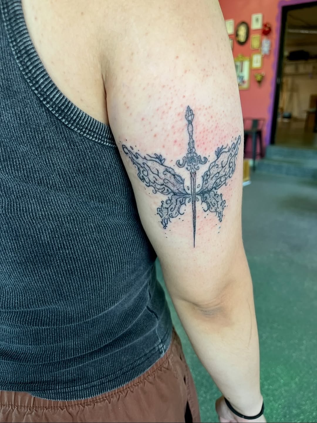 Tattoo by @inkedcherub — fine_line, black_and_grey