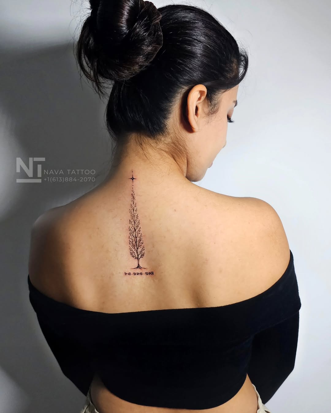 Tattoo by @navatattooo — fine_line, lettering_script