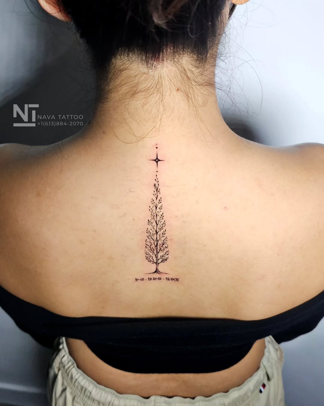 Tattoo by @navatattooo — fine_line, minimalist