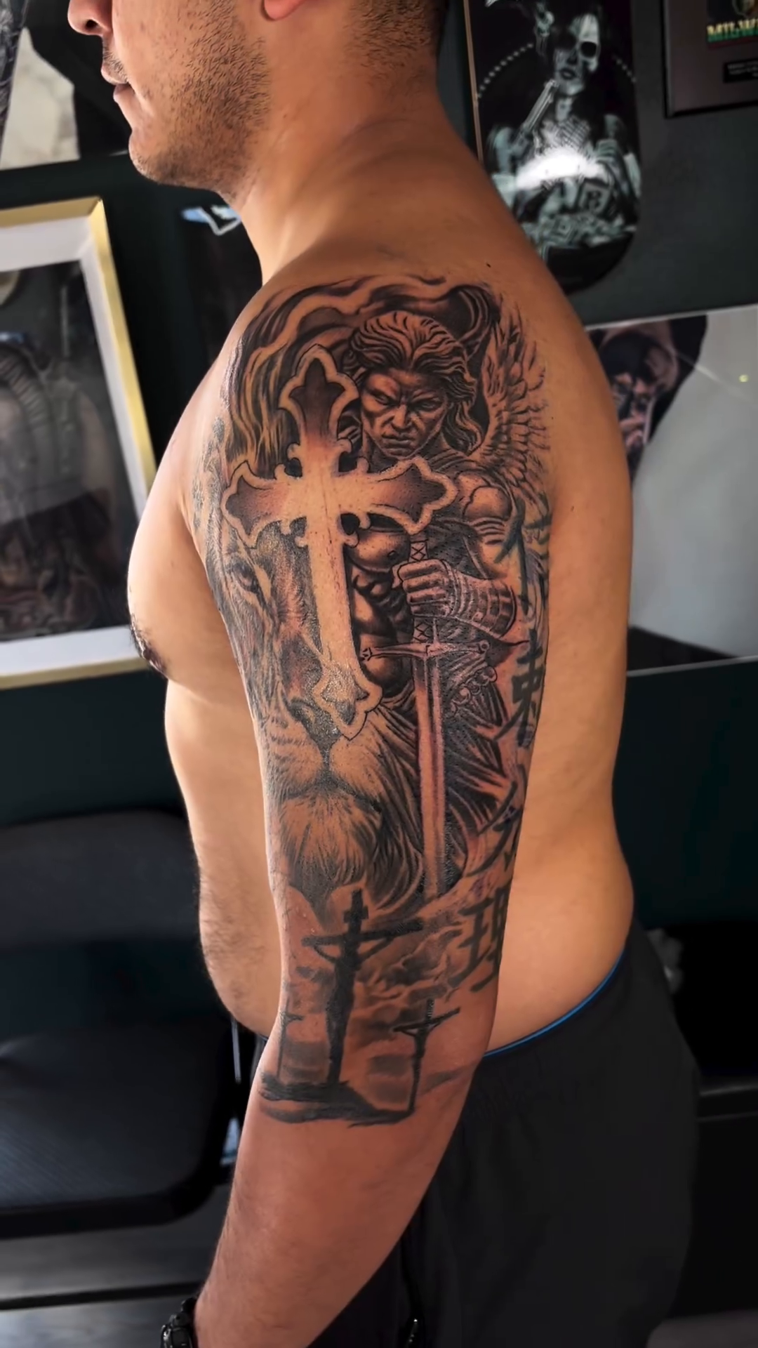 Tattoo by @zuseinks11 — realism, black_and_grey