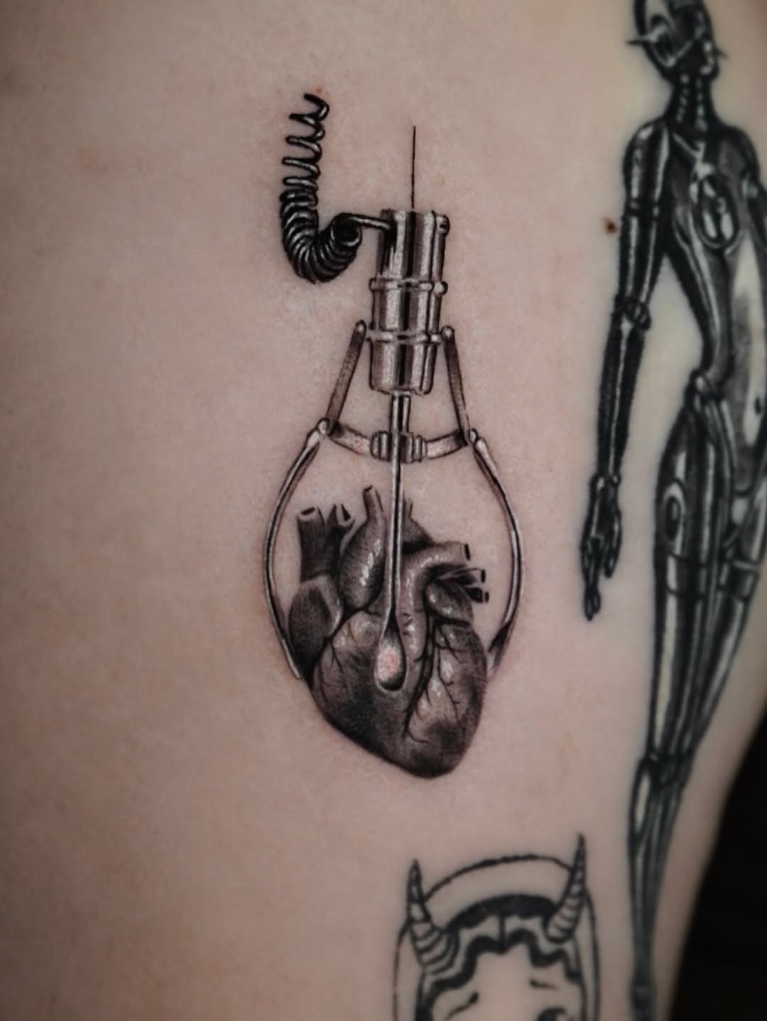 Tattoo by @anissatattoos — realism, black_and_grey